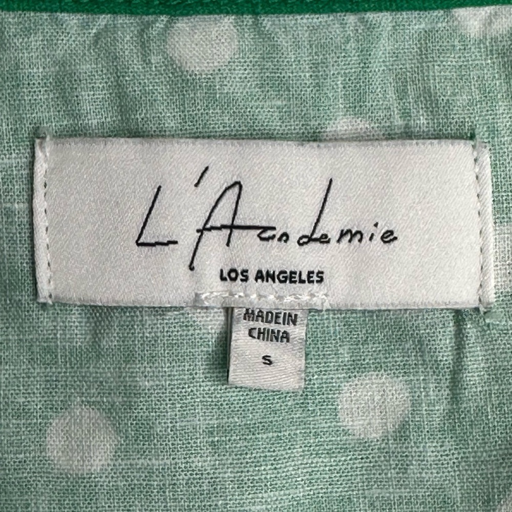 L’Academie The Lucia Blouse Size Small - Picture 4 of 10